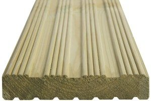 Treated winchester decking (145 x 27mm)