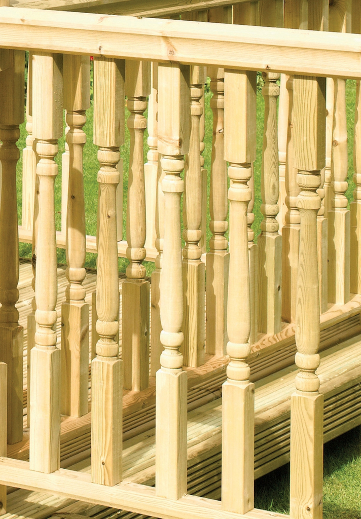Decking spindles