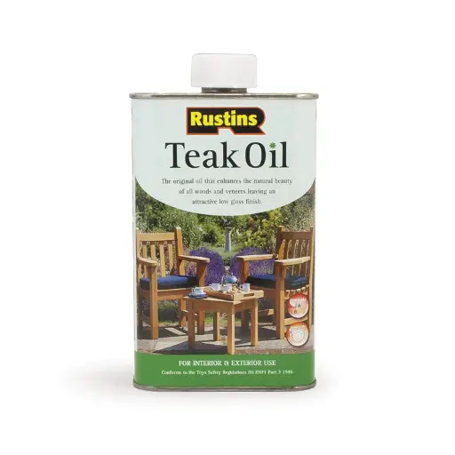 Rustins teak oil