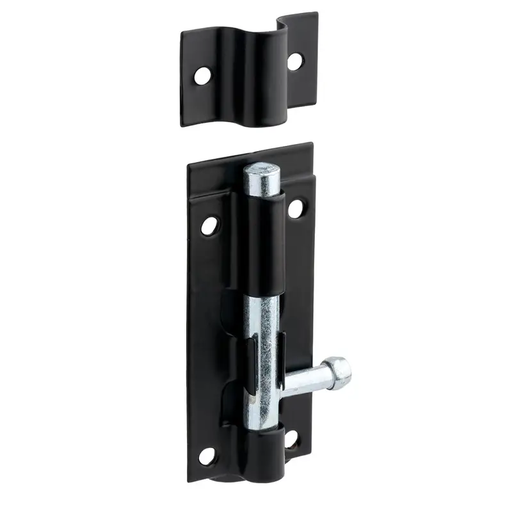 Tower bolt Black