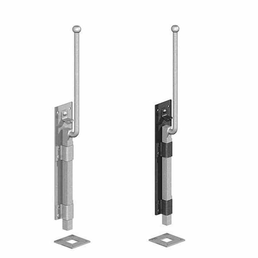 Monkey tail bolt Black