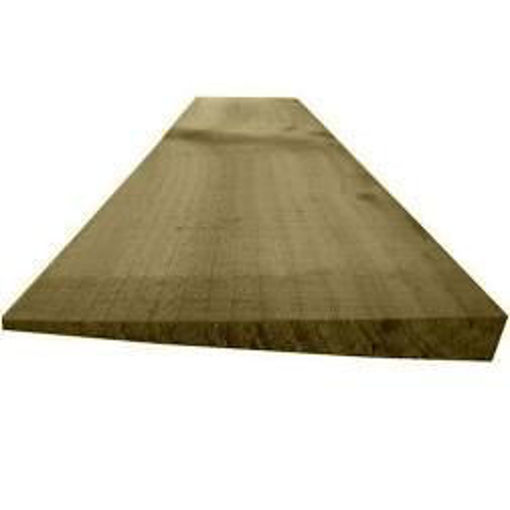 Treated sawn featheredge​ green