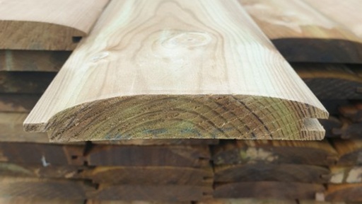 Treated timber  Loglap