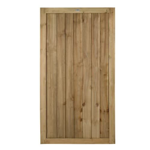 Featheredge gate brown​